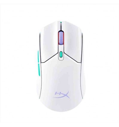 HyperX Pulsefire Haste 2 Core Wls – Mou da gaming (bianco/verde/viola)