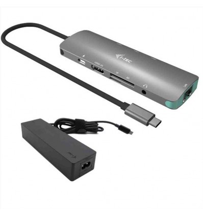 DOCKING STATION USB-C - HDMI+LAN+PD100W+ Alimentatore