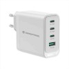 CARICATORE PD USB 4-PORTE 100W GaN, 3x USB-C, 1x USB-A, QC 3.0, PPS, PD 3.0