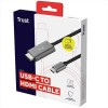 ADATTATORE DA USB-C (MASCHIO) A HDMI (MASCHIO) 4K 60HZ TRUST CALYX CAVO - 1,8m