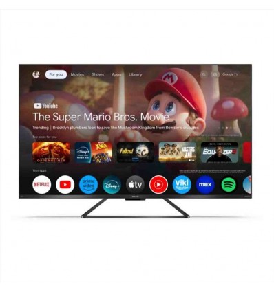 55 UHD 4K QLED FRAMELESS GOOGLE TV 144HZ SOLAR REMOTE CONTROL + AUDIO HARMAN KARDON