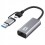 LEVELONE USB-0423 - ADATTATORE DI RETE 2.5 GIGABIT 2-in-1 USB-C/A