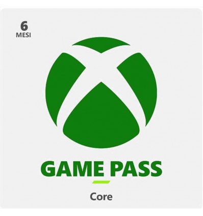 XBOX GAME PASS CORE 6MESI ESD