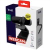 WEBCAM FULL HD1080P - TRUST TANOR - FILTRO PRIVACY - 85% PLASTICA RICICLATA - NERO