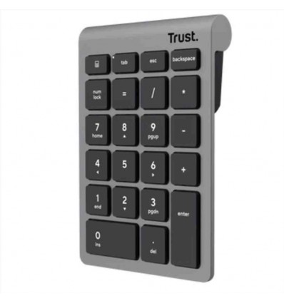 TASTIERINO NUMERICO WIRELESS TRUST XALAS - ARGENTO