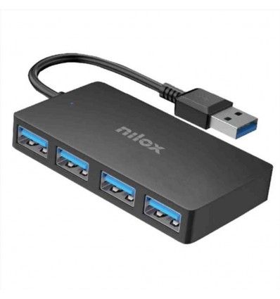NILOX TECH - HUB 4 porte USB 3.2 Gen1