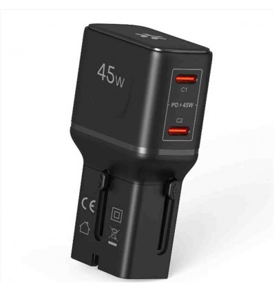 MULTIPLUGSL45W - 45W Multiplug Slim Travel Charger