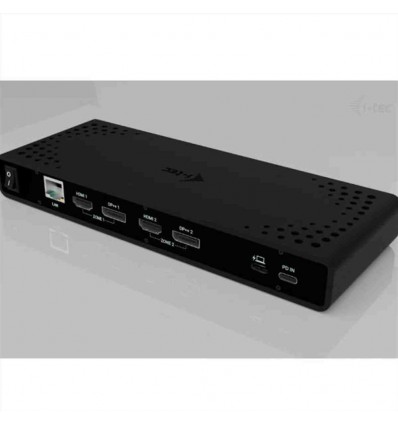 Docking station universale USB-C, USB-A. DOPPIO MONITOR 4K + PD85W con ALIMENTATORE