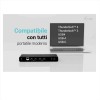 Docking station universale USB-C, USB-A. DOPPIO MONITOR 4K + PD85W con ALIMENTATORE
