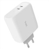 MAXO CARICABATTERIE DA 65 W CON DUE PORTE USB-C - BIANCO EU