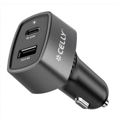 CC1USBC1USBA65W - 65W USB-A/USB-C Car Charger