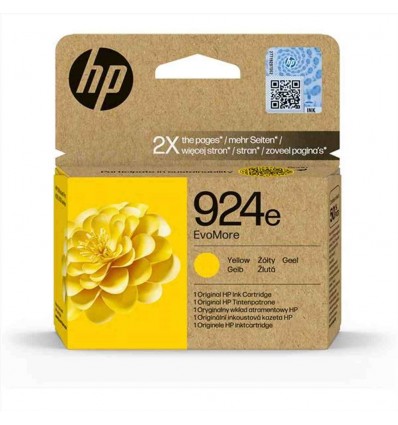 Cartuccia di inchiostro giallo originale HP 924e EvoMore
