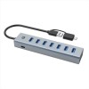 HUB USB 3.0 7 PORTE con alimentatore, 5Gbps, USB-A x 7