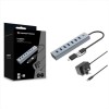 HUB USB 3.0 7 PORTE con alimentatore, 5Gbps, USB-A x 7