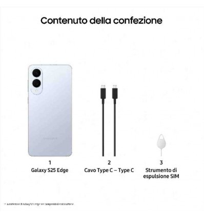 GALAXY S25 EDGE 12GB+256GB TITANIUM ICYBLUE
