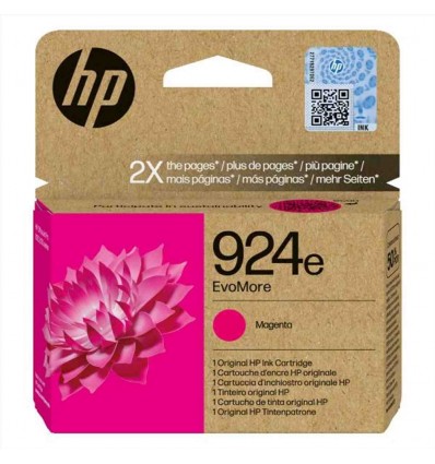 Cartuccia di inchiostro magenta originale HP 924e EvoMore
