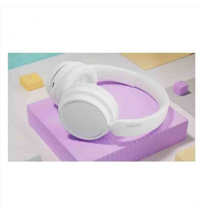 CUFFIA OVER-EAR WIRELESS BASS+ SERIE 5 WHITE