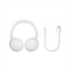 CUFFIA OVER-EAR WIRELESS BASS+ SERIE 5 WHITE