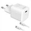 PC2TC20WUSBCCAB - 20W USB-C Wall Charger with USB-C Cable [PROCOMPACT2]