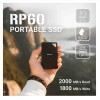RP60 USB 3.2 Gen 2x2 Type-C Portable SSD 1TB