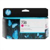 Cartuccia di inchiostro magenta HP DesignJet 738 da 130 ml