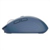 OZAA MOUSE WIRELESS RICARICABILE SILENZIOSO CON DOPPIA CONNESSIONE BT + WL 2,4GHZ - 60% PLASTICA RICICLATA - BLU
