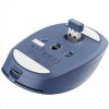 OZAA MOUSE WIRELESS RICARICABILE SILENZIOSO CON DOPPIA CONNESSIONE BT + WL 2,4GHZ - 60% PLASTICA RICICLATA - BLU