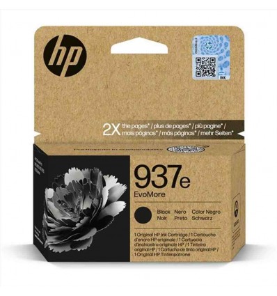 Cartuccia di inchiostro nero originale HP 937e EvoMore