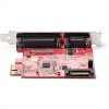 Scheda adattatore PCI Express Combo con 1 porta parallela DB25 e 1 porta seriale RS232