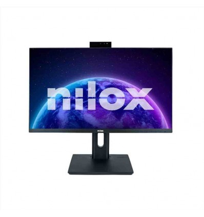 NILOX TECH - Monitor 24" IPS Multimedia con WEBCAM HDMI/DP/VGA/JACK