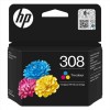 Cartuccia di inchiostro in tricromia originale HP 308
