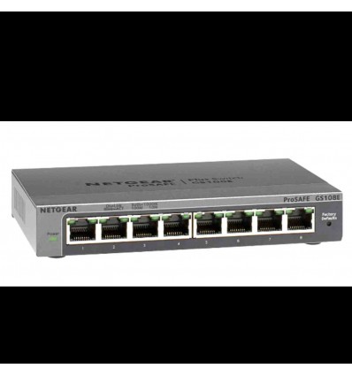 Switch Plus Gigabit Ethernet a 8 porte