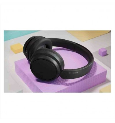 CUFFIA OVER-EAR WIRELESS BASS+ SERIE 5 BLACK