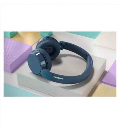CUFFIA OVER-EAR WIRELESS BASS+ BLUE