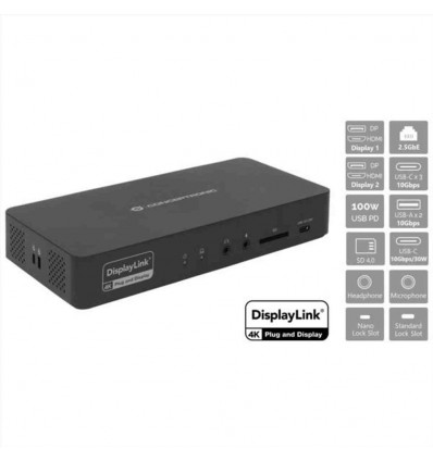 DOCKING STATION DISPLAYLINK 17-in-1 USB 3.2 Gen 2