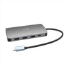 DOCKING STATION USB-C - HDMI+VGA+LAN+PD100W+ Alimentatore