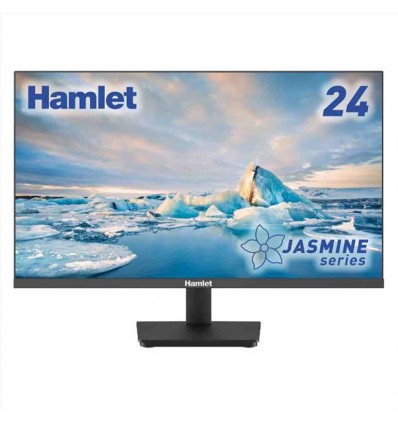HM24JF-VDR Monitor 23.8" FHD IPS 100Hz Multimediale HDMI + VGA +DP Regolabile in Altezza - ENERGY STAR 8.0