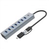 HUB USB 3.0 7 PORTE, 5Gbps, USB-A x 7