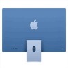 iMac 24" con display Retina 4,5K: Chip Apple M4 con CPU 10-core e GPU 10-core, 24GB, 512GB SSD - Blu