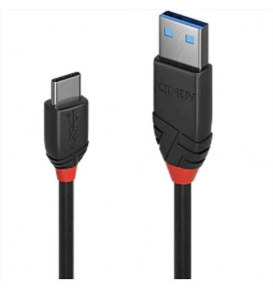 Cavo USB 3.2 Tipo A a C, 10Gbit/s, Black Line, 0.5m