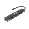 HDKC-PD220 USB-C PD 100W - 3xUSB 3.0 + LAN + HDMI 4K