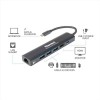 HDKC-PD220 USB-C PD 100W - 3xUSB 3.0 + LAN + HDMI 4K