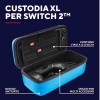 NINTENDO SWITCH 2 CUSTODIA RIGIDA XL GXT 1252B - BLU