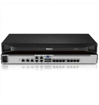 Dell DMPU108e-G01 8-port remote KVM switch with one remote, one local user, single power supply - TAA Compliant