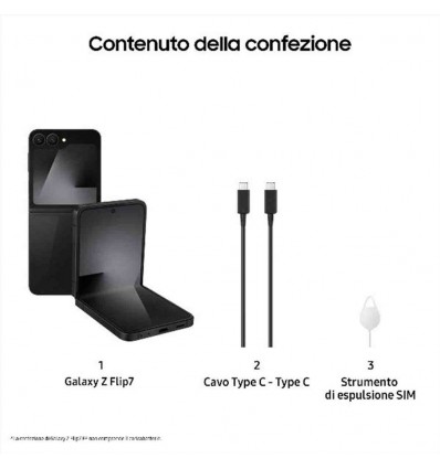 GALAXY Z FLIP7 FE 8+128GB BLACK