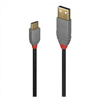 Cavo USB 2.0 Tipo A a C Anthra Line, 3m