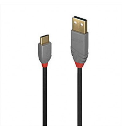 Cavo USB 2.0 Tipo A a C Anthra Line, 1m