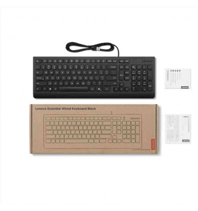 Tastiera cablata Essential (nera), Italia