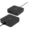 DOCK USB-C TRIPLO Monitor 1xDP, 2x HDMI, PD 100W