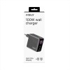 TCSCREEN2C1A100 - 100W GaN Wall Charger with integrated Screen